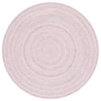 Safavieh Braided Brd804U Pink/Grey Rug.