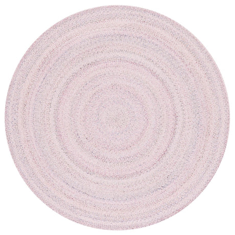 Safavieh Braided Brd804U Pink/Grey Rug.