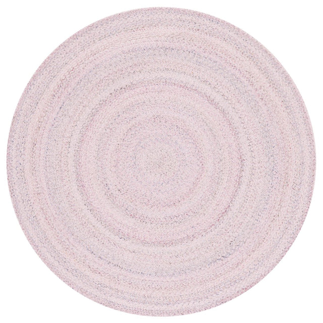 Safavieh Braided Brd804U Pink/Grey Rug.