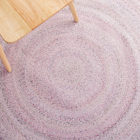 Safavieh Braided Brd804U Pink/Grey Rug.