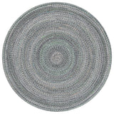 Safavieh Braided Brd804Y Green/Grey Rug.
