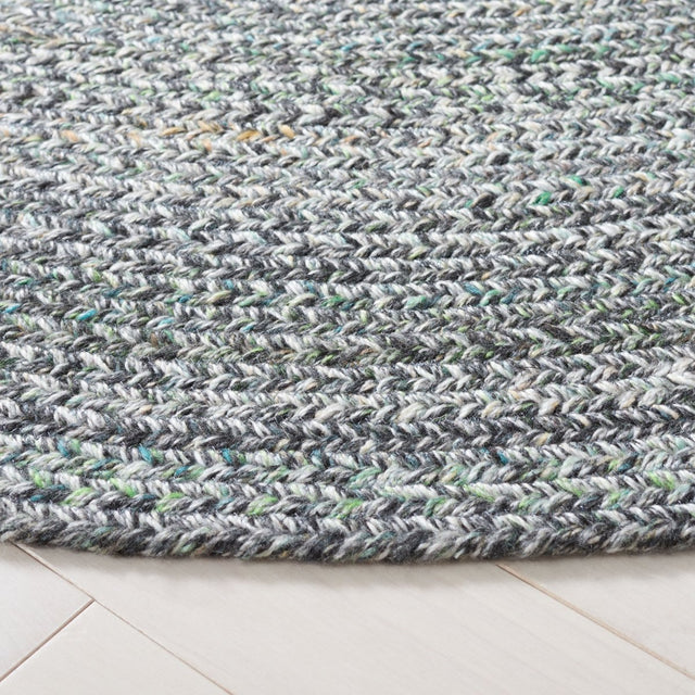 Safavieh Braided Brd804Y Green/Grey Rug.