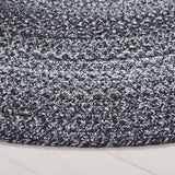 Safavieh Braided Brd804Z Black/Ivory Rug.