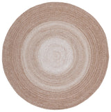Safavieh Braided 5'-0" x 5'-0" Rug in Beige