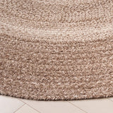 Safavieh Braided 5'-0" x 5'-0" Rug in Beige