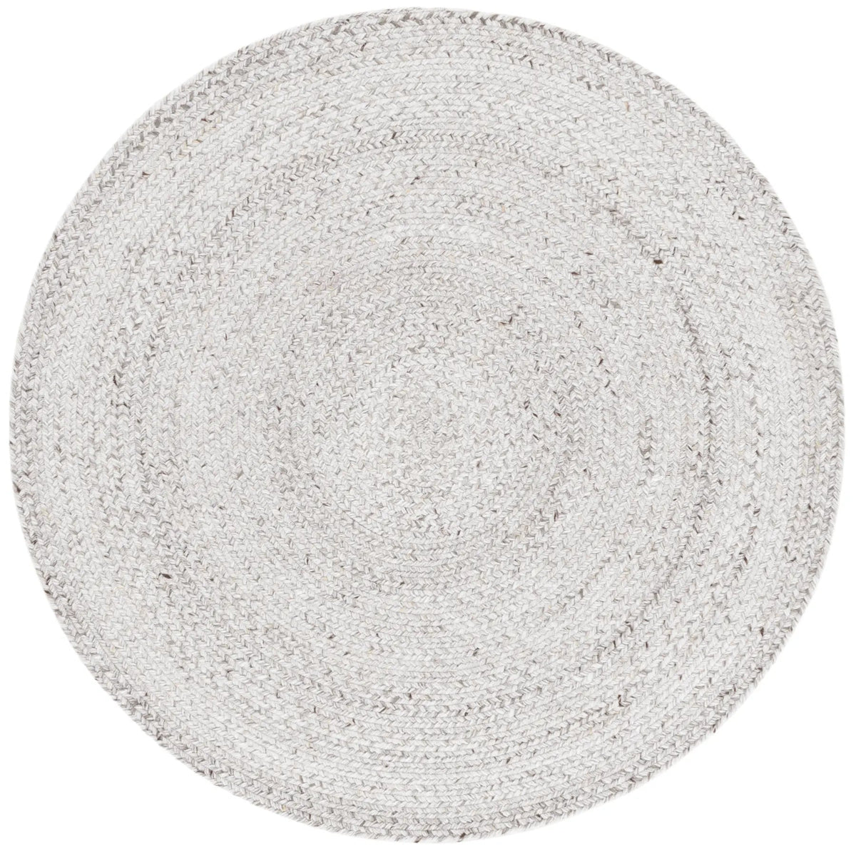 Safavieh Braided 3'-0" x 3'-0" Rug in Ivory