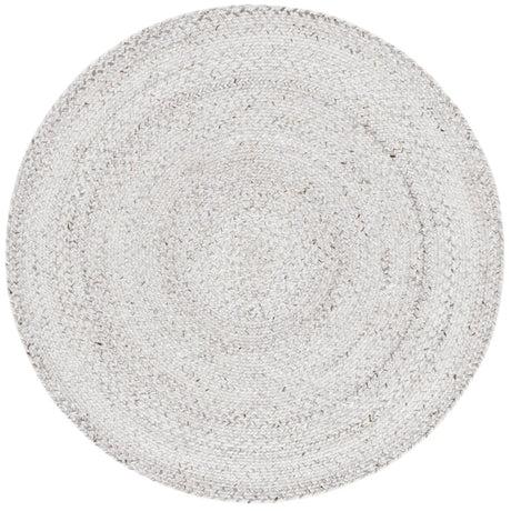 Safavieh Braided 3'-0" x 3'-0" Rug in Ivory
