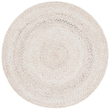 Safavieh Braided 3'-0" x 3'-0" Rug in Beige