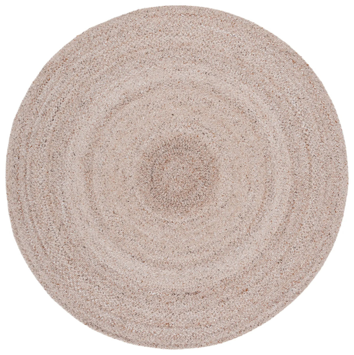 Safavieh Braided 5'-0" x 5'-0" Rug in Tan
