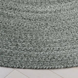 Safavieh Braided 5'-0" x 5'-0" Rug in Olive