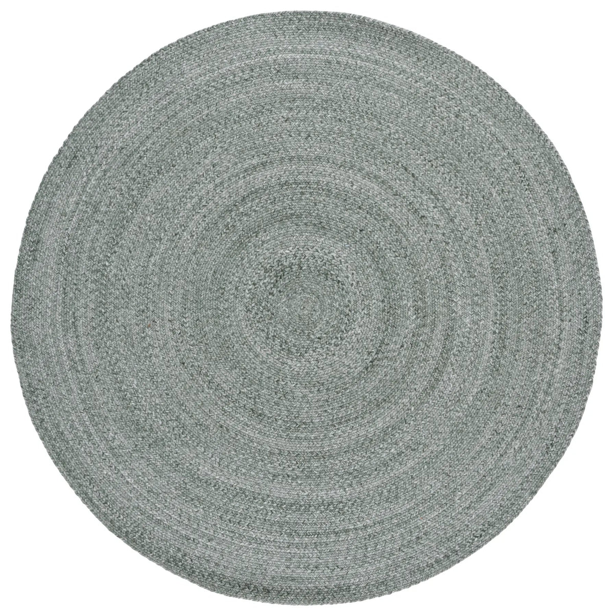 Safavieh Braided 5'-0" x 5'-0" Rug in Olive