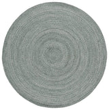 Safavieh Braided 5'-0" x 5'-0" Rug in Olive
