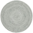 Safavieh Braided 3'-0" x 3'-0" Rug in Olive