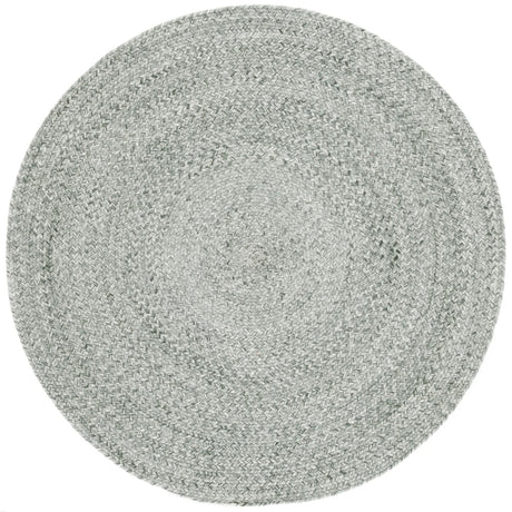 Safavieh Braided 3'-0" x 3'-0" Rug in Olive