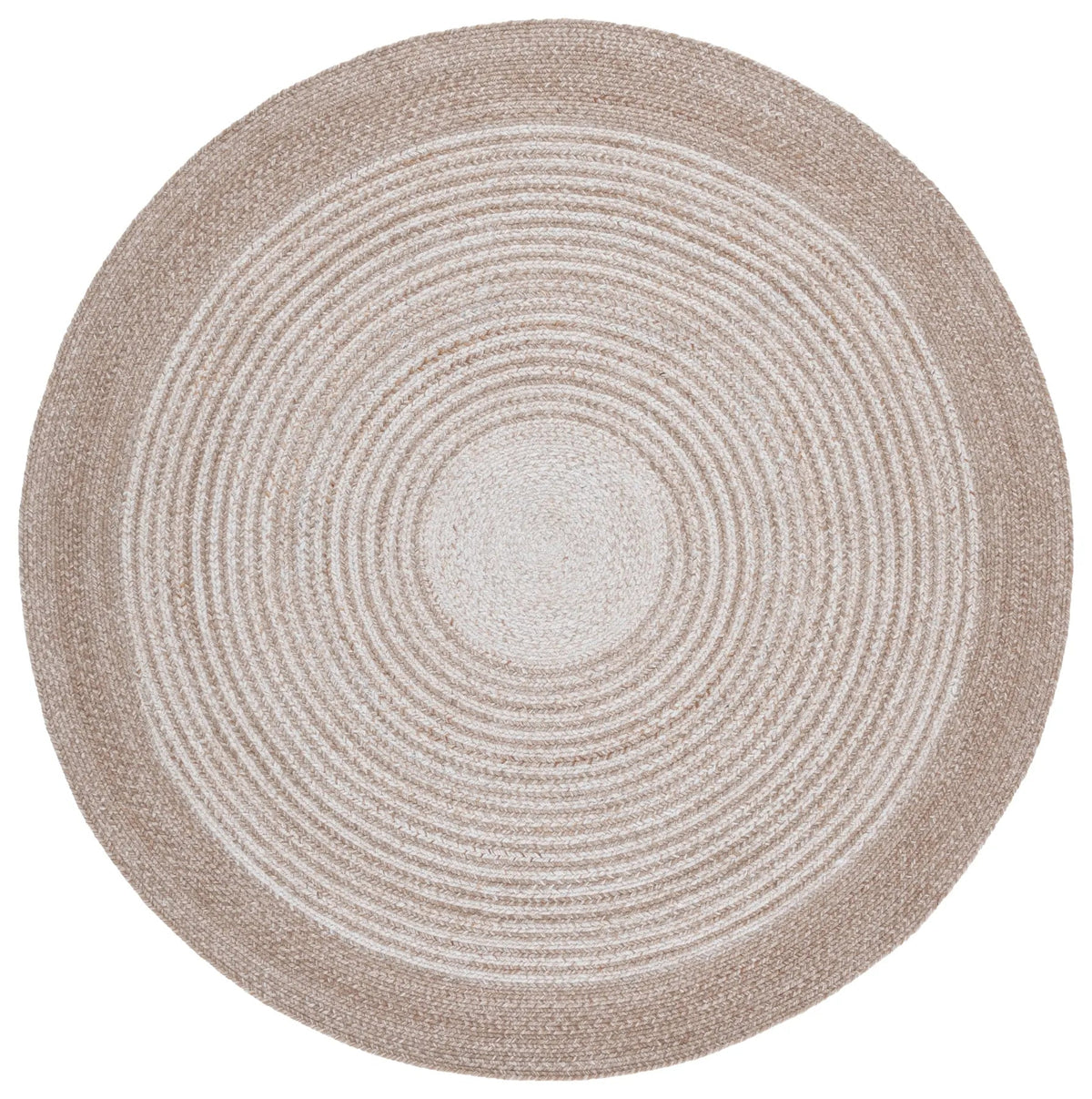 Safavieh Braided 5'-0" x 5'-0" Rug in Beige