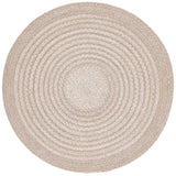 Safavieh Braided 3'-0" x 3'-0" Rug in Beige