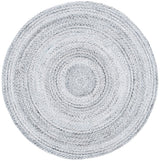 Safavieh Braided Brd851G Silver Rugs.