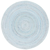 Safavieh Braided Brd851M Blue/Grey Rugs.