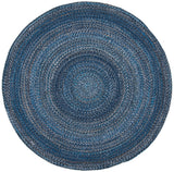Safavieh Braided Brd851N Navy Rugs.