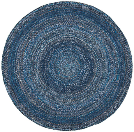 Safavieh Braided Brd851N Navy Rugs.