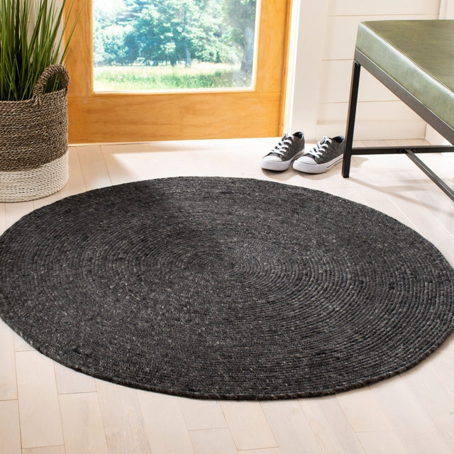 Safavieh Braided Brd901Z Black Rugs.