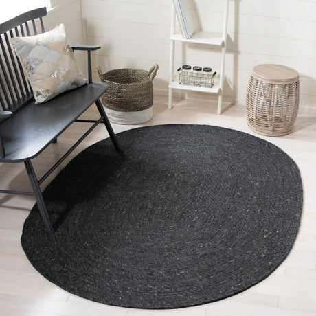 Safavieh Braided Brd901Z Black Rugs.