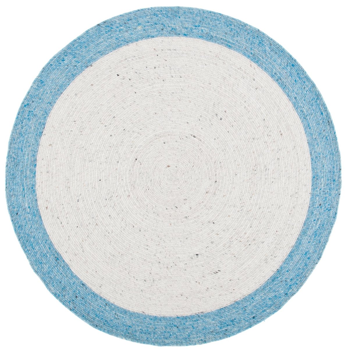 Safavieh Braided Brd902A Ivory/Blue Rugs.