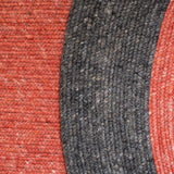 Safavieh Braided Brd902Q Red/Black Rugs.