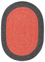 Safavieh Braided Brd902Q Red/Black Rugs.