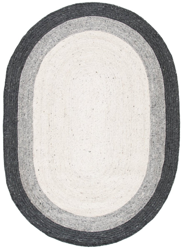 Safavieh Braided Brd903A Grey/Ivory Rugs.