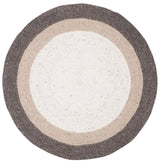 Safavieh Braided Brd903H Charcoal/Ivory Rugs.