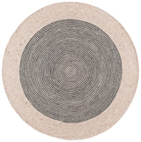 Safavieh Braided Brd904B Beige/Black Rugs.