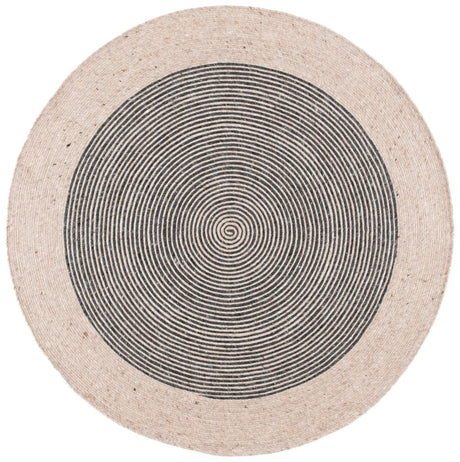 Safavieh Braided Brd904B Beige/Black Rugs.