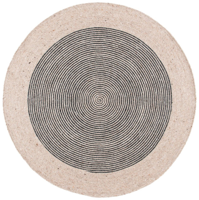 Safavieh Braided Brd904B Beige/Black Rugs.