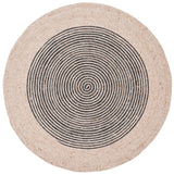 Safavieh Braided Brd904B Beige/Black Rugs.
