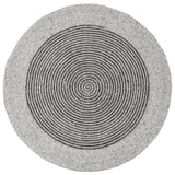 Safavieh Braided Brd904F Grey/Black Rugs.