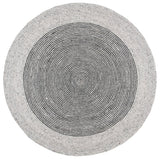Safavieh Braided Brd904F Grey/Black Rugs.