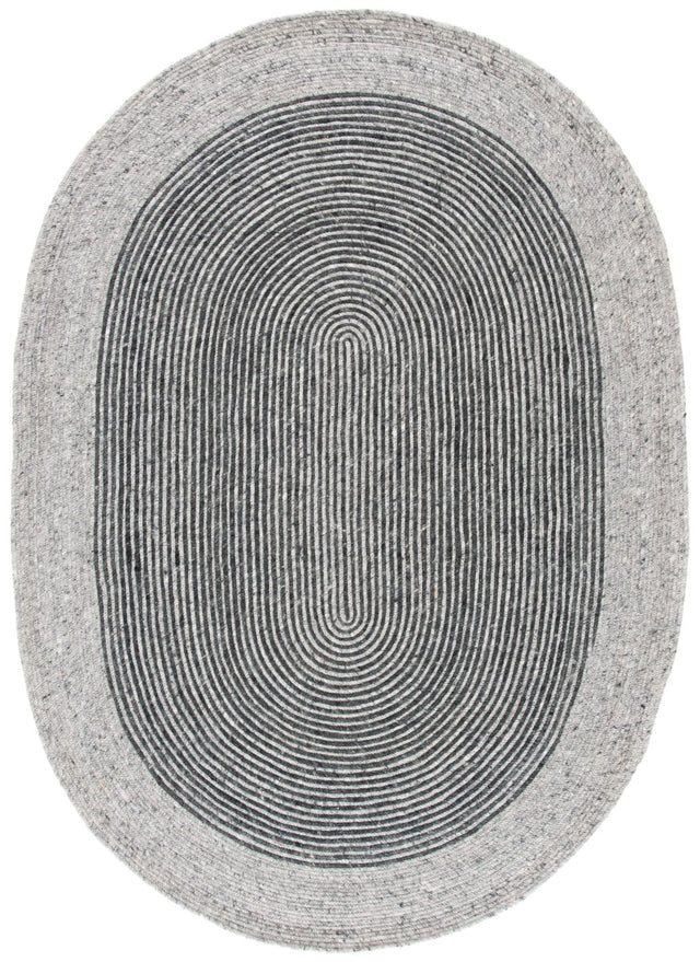 Safavieh Braided Brd904F Grey/Black Rugs.