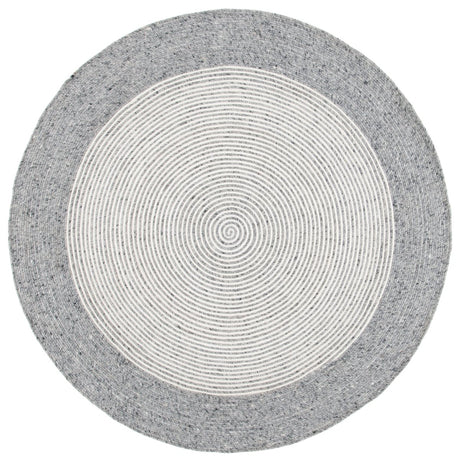 Safavieh Braided Brd904G Grey/Ivory Rugs.