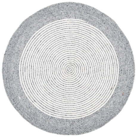 Safavieh Braided Brd904G Grey/Ivory Rugs.