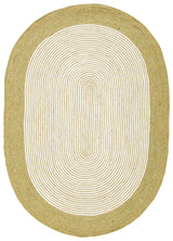 Safavieh Braided Brd904Y Green/Ivory Rugs.
