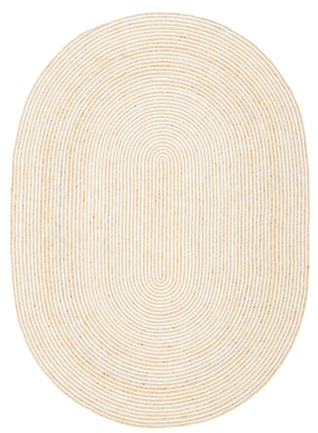 Safavieh Braided Brd905D Gold/Ivory Rugs.