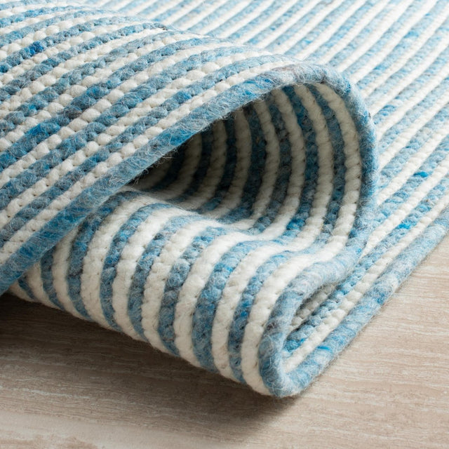 Safavieh Braided Brd905M Blue/Ivory Rugs.