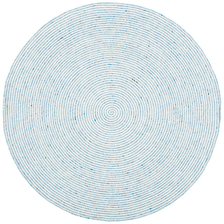 Safavieh Braided Brd905M Blue/Ivory Rugs.