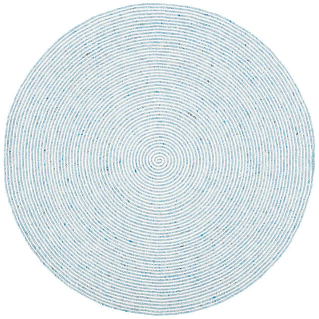 Safavieh Braided Brd905M Blue/Ivory Rugs.