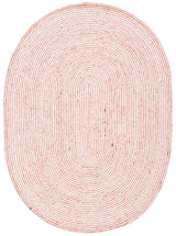 Safavieh Braided Brd905Q Red/Ivory Rugs.