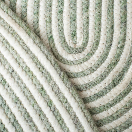 Safavieh Braided Brd905Y Green/Ivory Rugs.