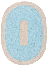 Safavieh Braided Brd908M Blue/Beige Rugs.