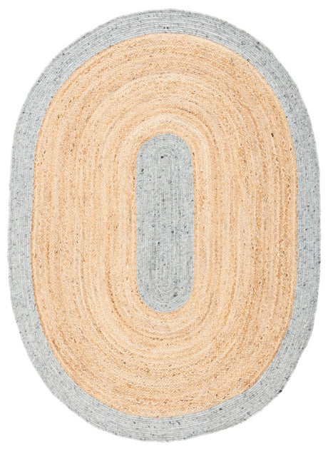 Safavieh Braided Brd910C Grey/Natural Rugs.