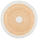 Safavieh Braided Brd910F Light Grey/Natural Rugs.